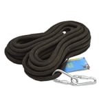 LHR Corde de sécurité pour équipement de sports de plein air - 12 mm - Corde statique - Corde de sécurité - 13 tailles - Équipement d'extérieur (taille : 20 m)