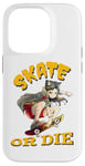 iPhone 14 Pro Skate or Die - Cool Anime Skateboarding Girl Case