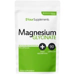 Magnesium Glycinate by Your Supplements | UK Made | True Unblended Bisglycinate