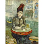 Van Gogh In The Cafe Agostina Segatori In Le Tamburin Großer Kunstdruck auf Leinwand, Premium Poster Wandbild