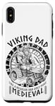 iPhone XS Max Funny Viking Dad Medieval Lawn Mower Lawnmower Father Figure Case