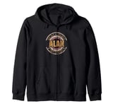 Mens Alan The Man The Myth The Legend First Name Alan Zip Hoodie