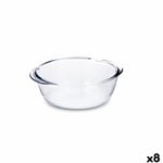 Servingsfat Pyrex Airfryer Transparent Glas Ø 20 cm 1,1 L (8 antal)