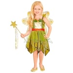 WIDMANN MILANO PARTY FASHION - Costume enfant fée des bois, robe, ailes, elfe, conte de fées, carnaval