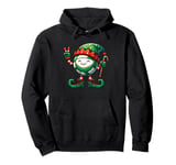 Funny Peace Hand Volleyball Elf Christmas Womens Mens Kids Pullover Hoodie