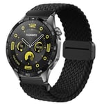 Bracelet Huawei Watch GT 4 46mm, 22mm Ajustable Tressé Extensible Élastique Sport Bracelet de Remplacement pour Huawei Watch GT3/GT3 Pro 46mm/GT5 46mm/GT2 46mm/GT2 Pro/GT 2e/GT Runner/GT Sport/Active