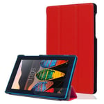 Lenovo Tab 3 A7-10 710F Tri-Fold PU Case Red