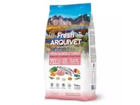 Arquivet Färsk Lax Med Kalkon - Halvmjuk Hundmat - 10 Kg