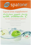 Spatone Apple liquid Iron Supplement with added Vitamin C 28 sachets-2 Pack
