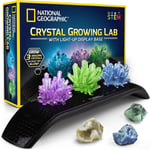 NATIONAL GEOGRAPHIC Crystal Growing Kit - 3 Vibrant Coloured Crystals to... 