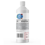 Isopropanol Alcohol IPA 99.99% 1L Disinfectant for Household, Hospitals, Office - Electronics, Stains, Grease, Glue and Paint Cleaner Easy Pour