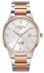 Roamer 718833 47 15 70 R-Line Classic Silver Dial Rose Gold Watch