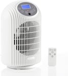 Daewoo Digital Oscillating Fan Heater HEA1755, 2200W Remote 24 Hour Timer