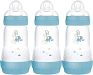 MAM Easy Start Self Sterilising Anti-Colic Baby Bottle Pack of 3 3 x 260 ml, MAM