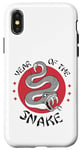 iPhone X/XS Celebrate Chinese New Year of the Snake 2025 Men Women Kids Case