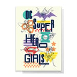 DC Super Hero Girls Greetings Card - Standard Card