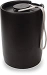 La Cafetière Seattle Coffee Container with Airtight Lid, Ceramic, Black, 1.4 L