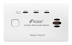 Kidde 10LLCO Ten Year Life Carbon Monoxide Alarm with Sealed Longlife Battery