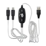 Convertisseur de cable USB vers Midi 5 broches pour instruments ¿¿lectroniques de piano