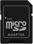 Adaptateur de carte micro SD vers SD n| Lecteur de cartes TF | Adaptateur de carte mémoire Micro SD Transflash TF vers SD SDHC |.[G352]