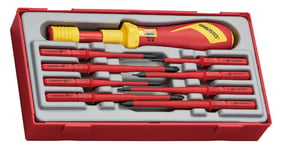 Teng Tools Momentskruvmejsel i sats TTVSD09 1/4 9 delar