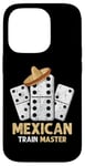 iPhone 14 Pro Mexican Train Master Domino Player Dominoes Lover Game Mens Case