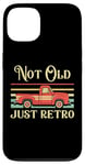 Coque pour iPhone 13 Not Old Just Retro – Voiture classique rouge vintage Pickup Truck