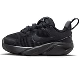 NIKE Star Runner 4 NN (TD) Sneaker, Black/Black-Black-Anthracite, 1.5 UK Child