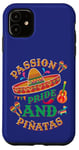 Coque pour iPhone 11 Passion, fierté et pinatas San Antonio Parade