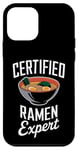 Coque pour iPhone 12 mini Ramen Expert Food Lover Homme, Femme, Enfant