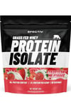 Efectiv Nutrition - Grass Fed Whey Protein Isolate, Strawberry Milkshake - 2000g