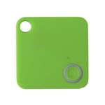 Smart Tile Key Finder, Mini Bluetooth GPS Tracker Device Car Alarm Wallet Keys Locator Realtime Kids Pets Anti-Lost (green)