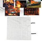 Flame Retardant Fire Blanket Glass Fibre Heat Insulation Blanket for Home Outdoo