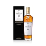 The Macallan 18 Years Old Sherry Oak, Single Malt Speyside Scotch Whisky, Ginger & Dark Chocolate, Aged in European Oak Sherry Season Casks, 43% ABV, 70cl, 2023 Release