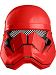 Official Rubies Adult Red Trooper 1/2 Mask Star Wars Episode IX The Rise Of