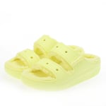 Women's Sandals Crocs Adults Classic Cozzzy Slip on in Yellow