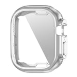 Apple Watch Ultra 1/2 49mm Skal med Skärmskydd Silver