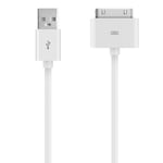 Genuine BELKIN Charge Sync Cable for iPOD, iPad 3/2/1 iPhone 4S/4/3GS/3G  - 1.2M