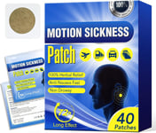 Motion Sickness Patches Car And Sea Sickness Sticker Anti Nausea Travel Vomitin