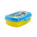 My sweety pop - Boîte à goûter - Lunch box - Pour enfant - Crèche - Maternelle - Ecole - Vacances - Repas - 17,2 cm - Idée Cadeau - Sans BPA + couverts