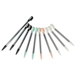 Vhbw 10x Stylos De Saisie Compatible Avec Nintendo Dsi, Dsi Xl, 2ds, Ds Lite Console De Jeux - 9,6-12,8 Cm, Extensible