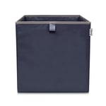 Boîte de rangement coloris bleu foncé, compatible avec l'étagère IKEA KALLAX Lifeney Fackelmann