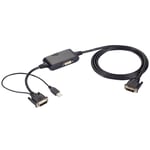 BLACK BOX DKM FX DVI-D SPLITTER CABLE - USB POWER (ACXSPL12-S)