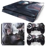 Kit De Autocollants Skin Decal Pour Console De Jeu Ps4 Slim Full Body Sekiro Sekiro Shadows Die Twice, T1tn-Ps4slim-6095