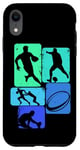 Coque pour iPhone XR Rugby Enfant Homme