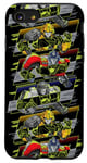 iPhone SE (2020) / 7 / 8 Transformers One Best Autobot Trio Neon Panel Logo Case