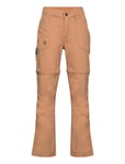 Color Kids Pants W. Zip Off Brun