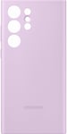 Coque en silicone pour Samsung Galaxy S23 Ultra 5G Lilas