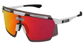 Lunettes scicon aerowatt multimirror red   white