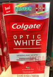 Colgate Bright Sparkling Mint Optic Toothpaste gel Fluoride 2 Tube X100g.